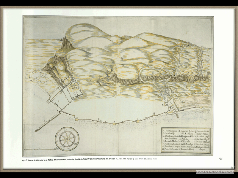 1627_Gibraltar-de-la-Puerta-del-Mar-hasta-el-Baluarte-de-Nuestra-Senora-Del-Rosario-Luis-Bravo-de-Acuna