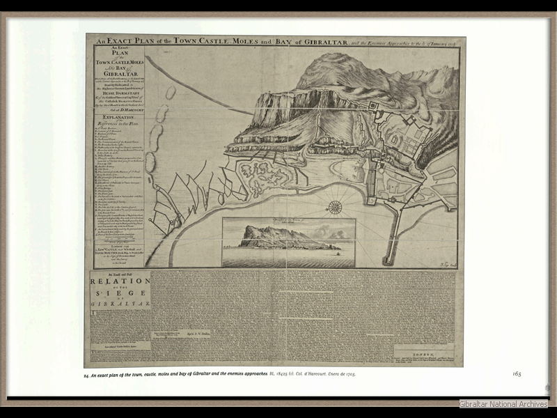1705_An-exact-plan-of-the-town-castle-and-moles-of-Gibraltar-and-enemy-approaches_Colonel-d-Harcourt