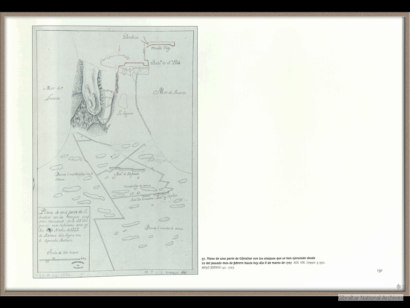 1727_Plano-de-una-parte-de-Gibraltar-con-los-ataques-que-se-han-ejecutado-desde-22-del-pasado-mes-de-Febrero-hasta-hoy-dia-6-de-Marzo-de-1727