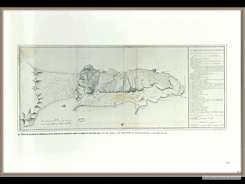 1740-Plano-de-la-Plaza-de-Gibraltar-y-de-La-Linea-de-los-Espanoles